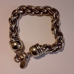 Gold tone Chaps unisex Bracelet